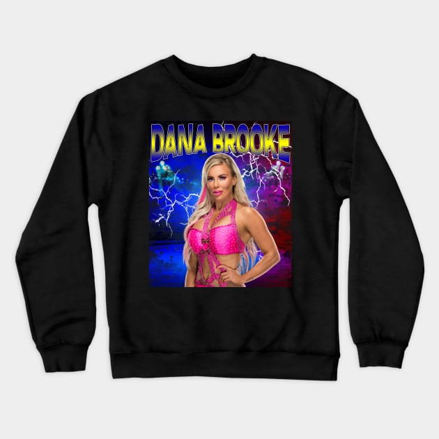 DANA BROOKE Crewneck Sweatshirt by Rofi Art